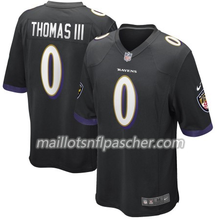 Maillot Baltimore Ravens Earl Thomas 0 Nike Noir - Homme